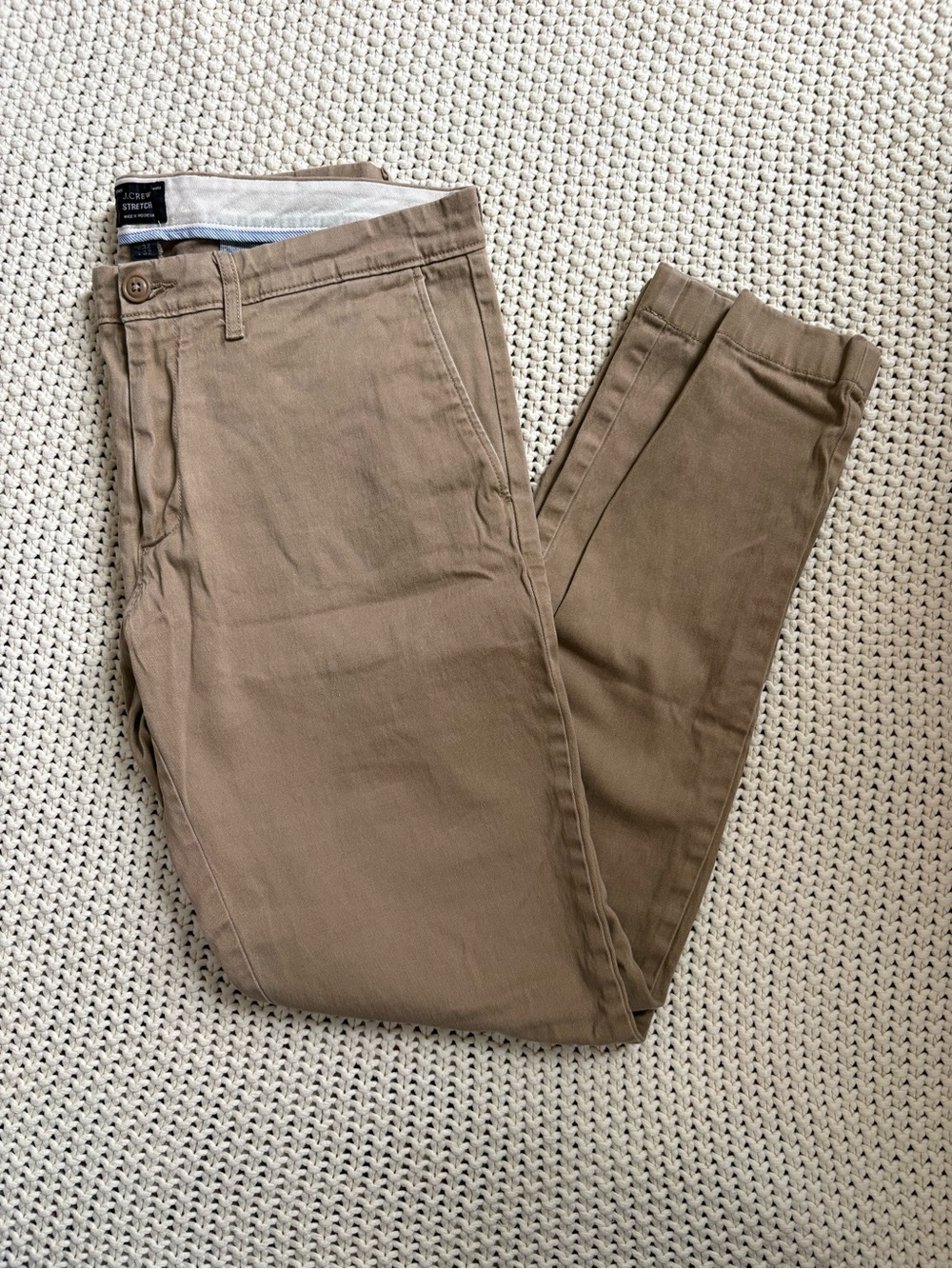 J. Crew Men's Tan Chino Pants